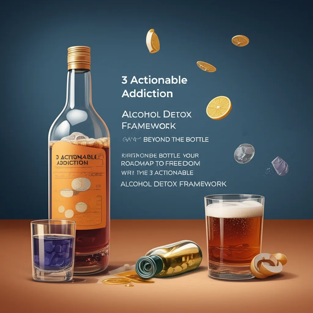 Beyond the Bottle: Your Roadmap to Freedom with the 3 Actionable Alcohol Detox Framework
