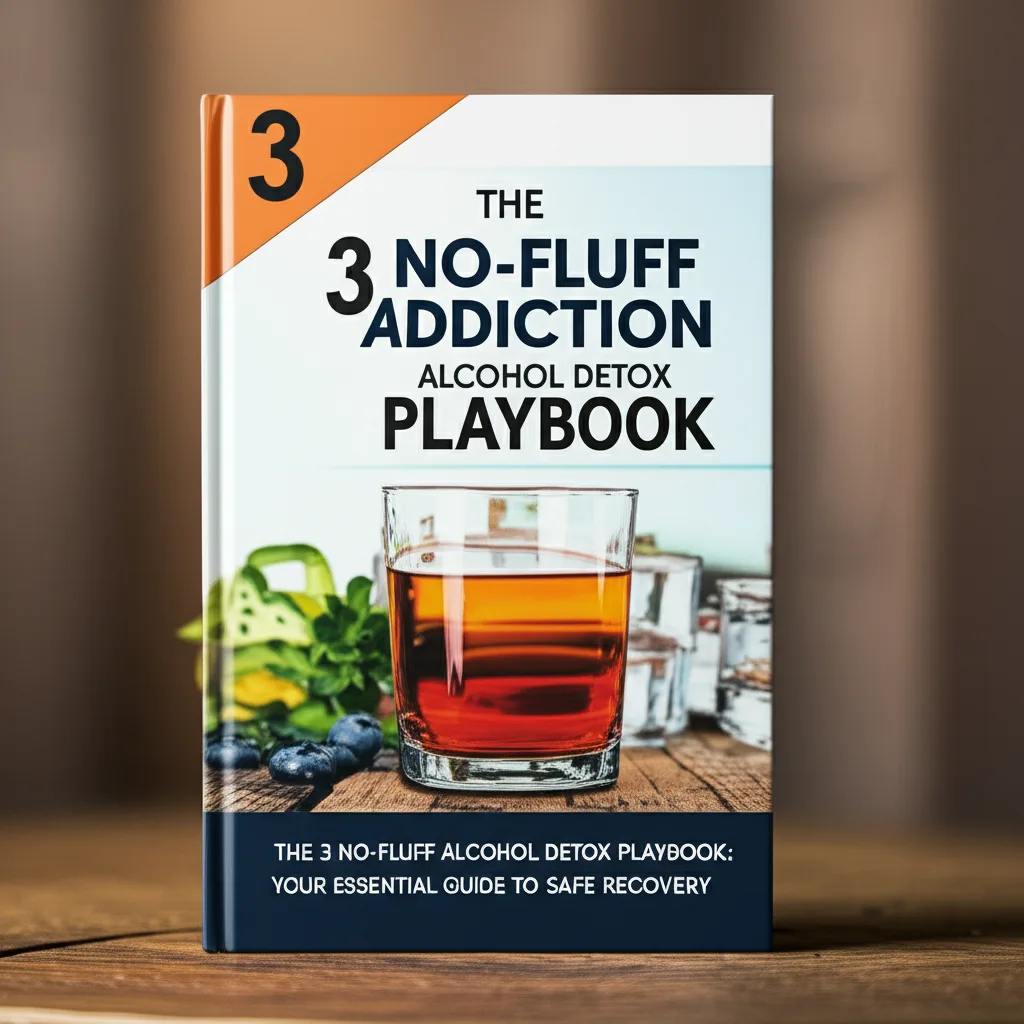 The 3 No-Fluff Alcohol Detox Playbook: Your Essential Guide to Safe Recovery
