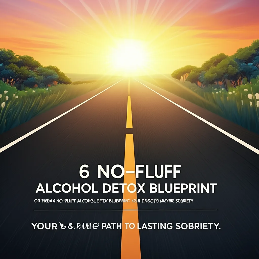 The 6 No-Fluff Alcohol Detox Blueprint: Your Direct Path to Lasting Sobriety
