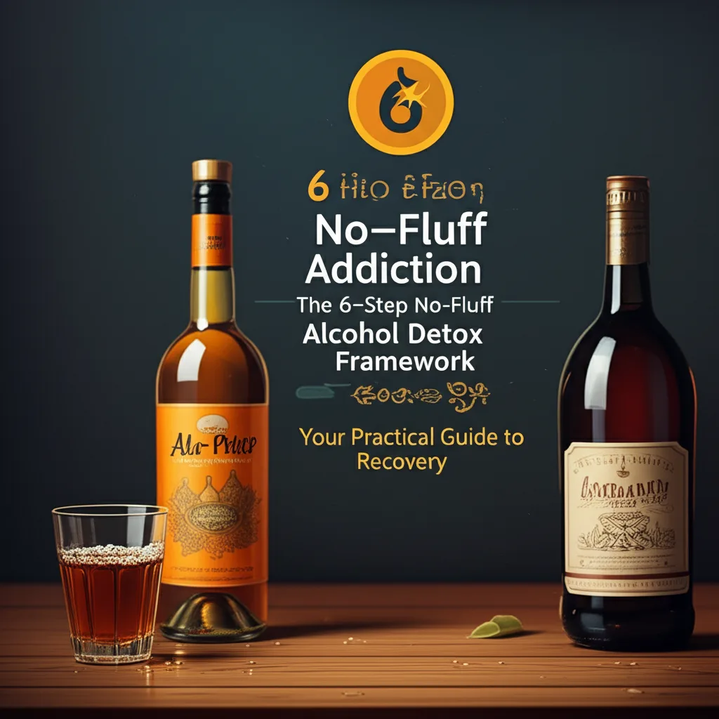 The 6-Step No-Fluff Alcohol Detox Framework: Your Practical Guide to Recovery