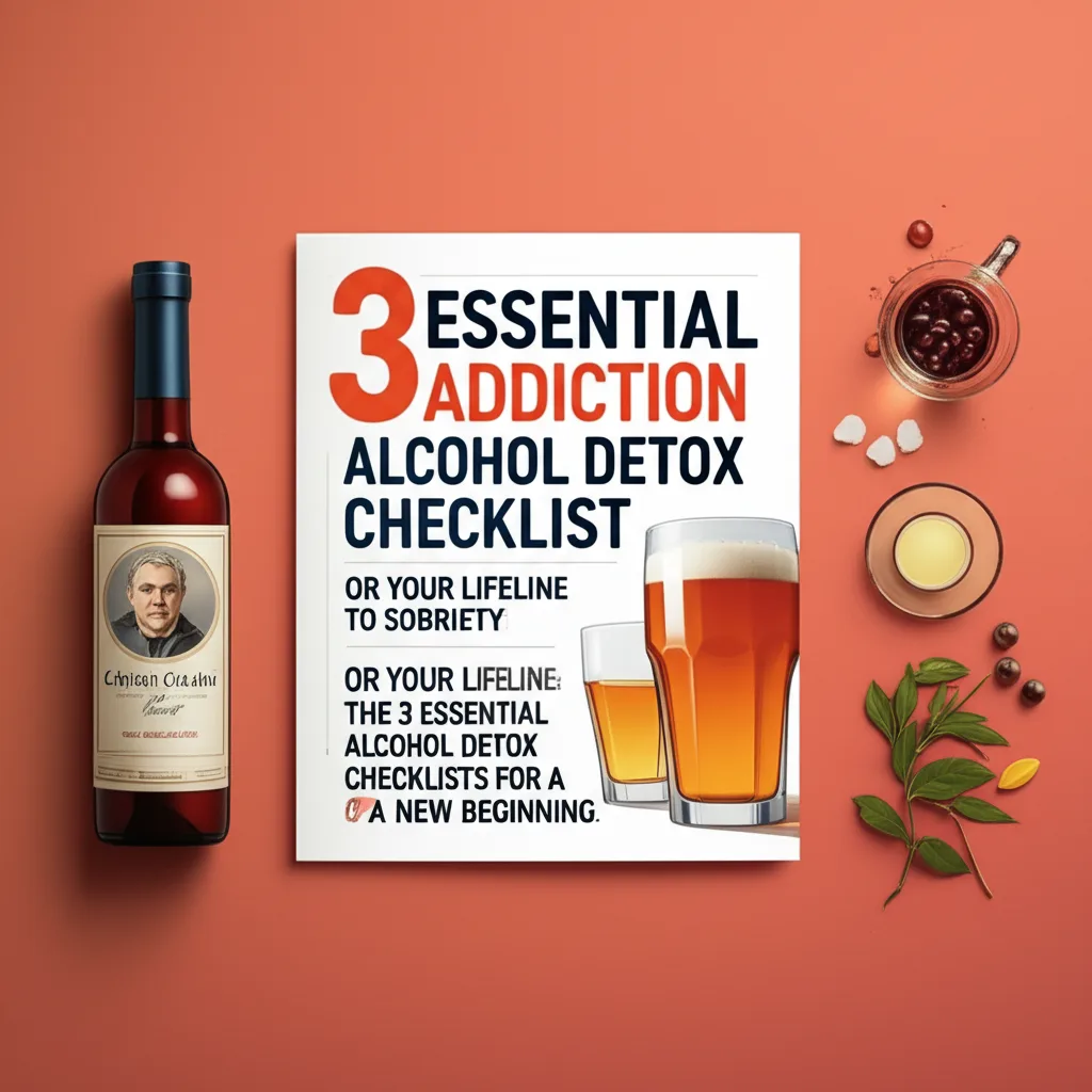 Your Lifeline to Sobriety: The 3 Essential Alcohol Detox Checklists for a New Beginning